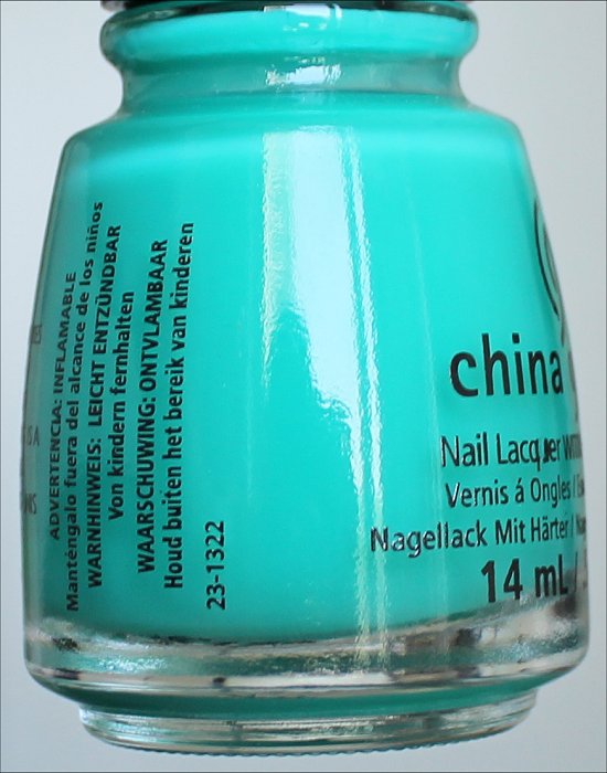 China Glaze Keepin' It Teal Review & Pictures