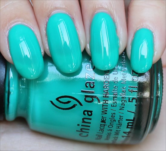 China Glaze Keepin' It Teal Review & Swatch