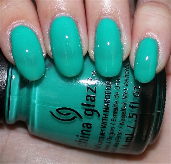 China Glaze Keepin' It Teal Swatch, Review & Photos