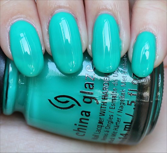 China Glaze Keepin' It Teal Swatch & Review