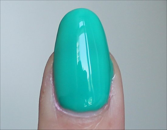 China Glaze Keeping' It Teal Swatches