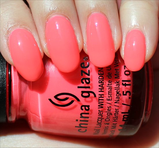 China Glaze Shell-o Swatch & Review