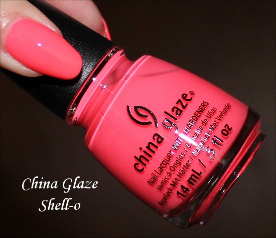 China Glaze Sunsational Collection Shell-o