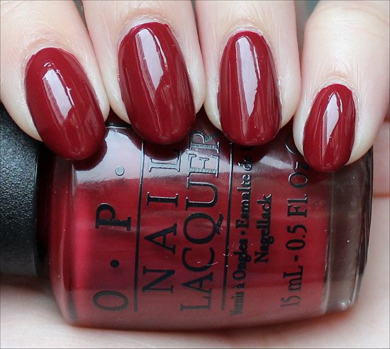 OPI Lost on Lombard Swatch & Review