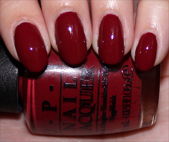 OPI Lost on Lombard Swatch San Francisco Collection Photos