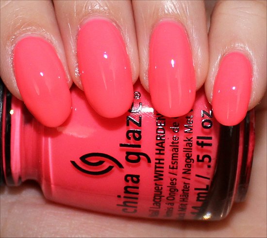 Sunsational China Glaze Shell-o Swatch