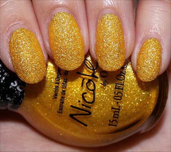 Lemon Lolly Nicole by OPI Gumdrops Collection Swatches