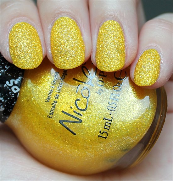 Lemon Lolly Nicole by OPI Swatch Gumdrops Swatches