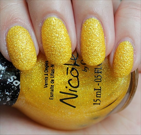 Nicole by OPI Lemon Lolly Swatch & Review