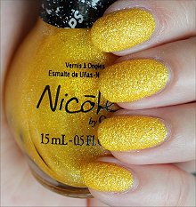 Nicole by OPI Lemon Lolly Swatches & Review