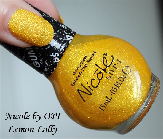 Nicole by OPI Lemon Lolly