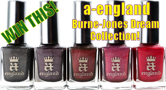 a-england Burne-Jones Dream Collection Giveaway SwatchAndLearn