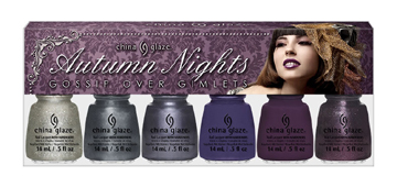 China Glaze Gossip over Gimlets Autumn Nights Collection