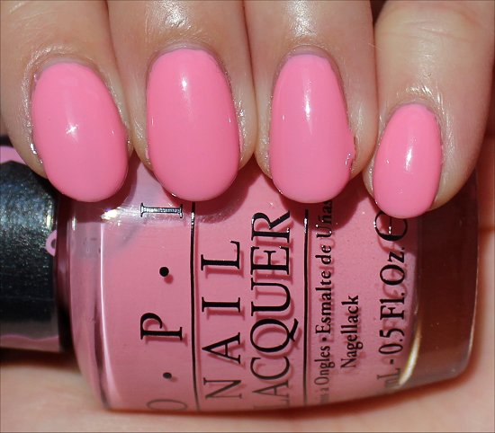 OPI 2013 Pink of Hearts Swatch Pink-ing of You Swatch