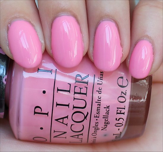 OPI Pink-ing of You Swatch & Review