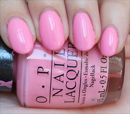 Pink-ing of You OPI Swatches