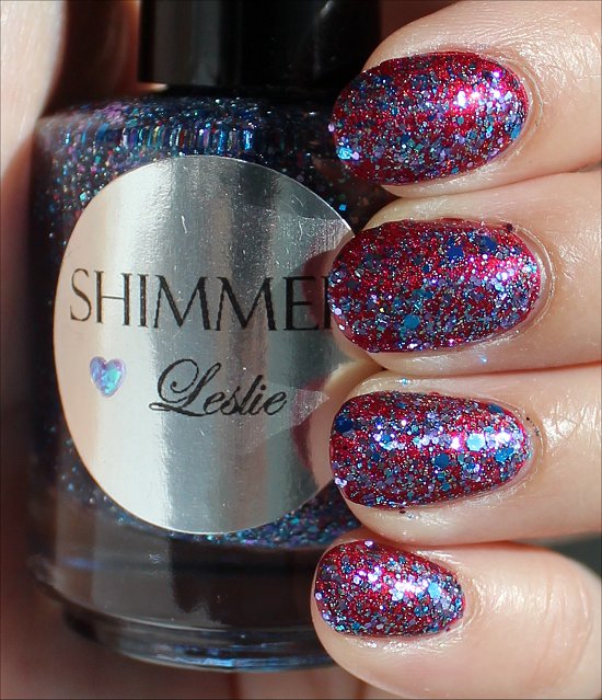 Shimmer Leslie Swatches & Review