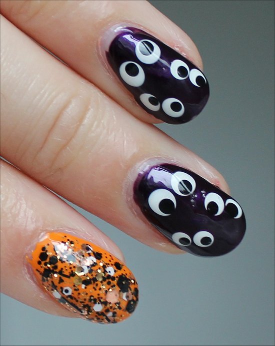 Hallowe'en Nail Art Nails