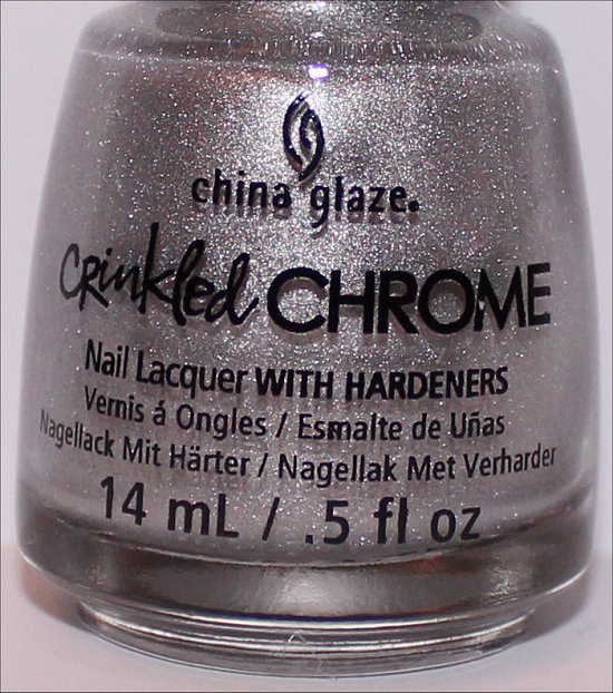 China Glaze Crinkled Chrome Collection Aluminate