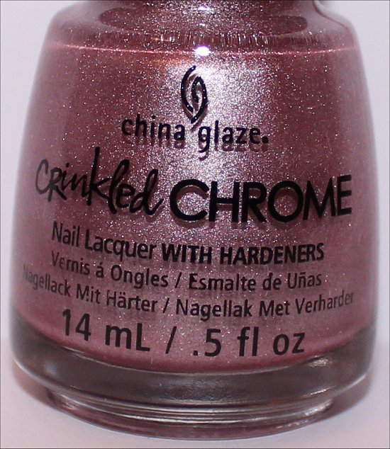 China Glaze Crinkled Chrome Collection I'm a Chromantic