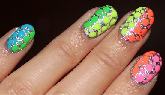 Neon Nail Art