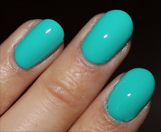 Nicole by OPI 2014 Teal Me Something New Swatch