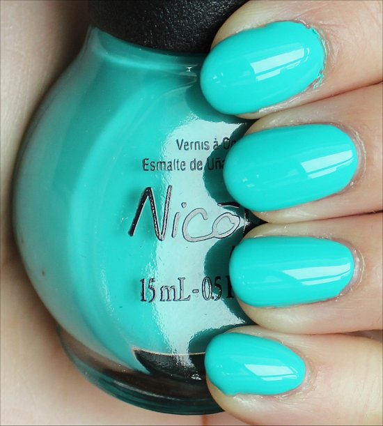 Nicole by OPI Teal Me Something New Swatches & Review