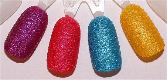 OPI Beach Sandies Liquid Sands Swatches