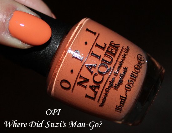 OPI Brazil Collection Where Did Suzi's Man-Go