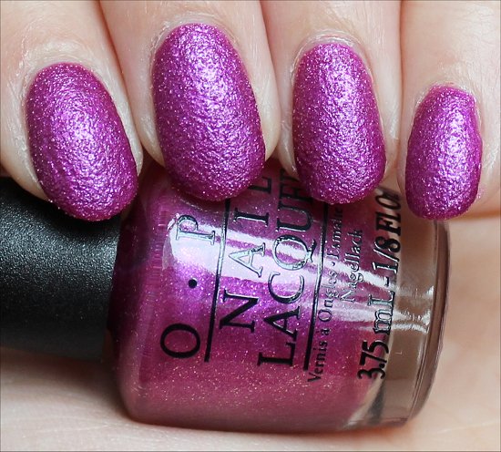 OPI Samba-dy Loves Purple Beach Sandies Brazil Collection