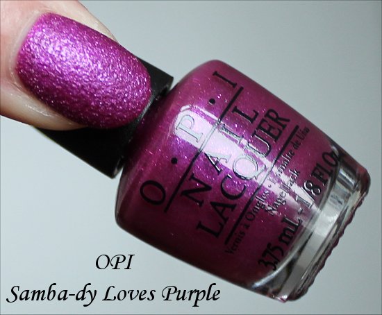 OPI Samba-dy Loves Purple OPI Brazil Collection