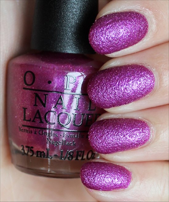 OPI Samba-dy Loves Purple Swatches & Review