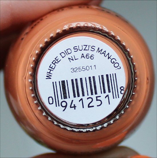 OPI Where Did Suzi's Man-Go Brazil Collection