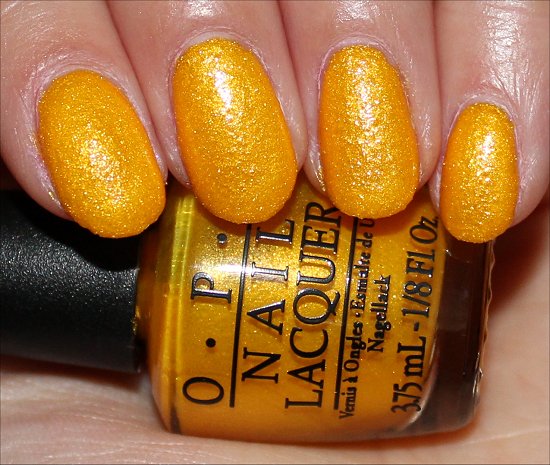 OPI You're So Flippy Floppy Swatch, Review & Photos