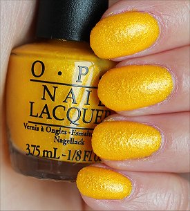 OPI You're So Flippy Floppy Swatches & Review