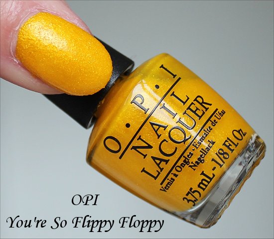 OPI You're So Flippy Floppy