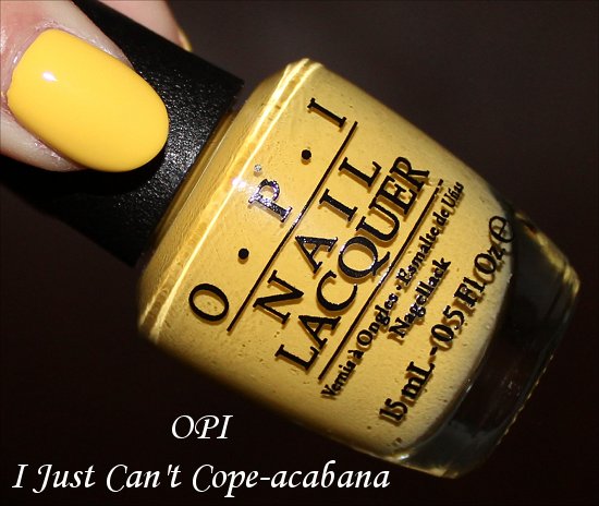 I Just Can't Cope-acabana OPI Brazil Collection