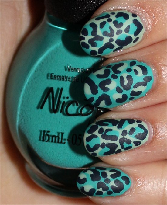 SwatchAndLearn February Nail Art FINAL - Matte