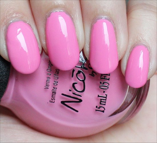 Carnival Cotton Candy Nicole by OPI Swatches