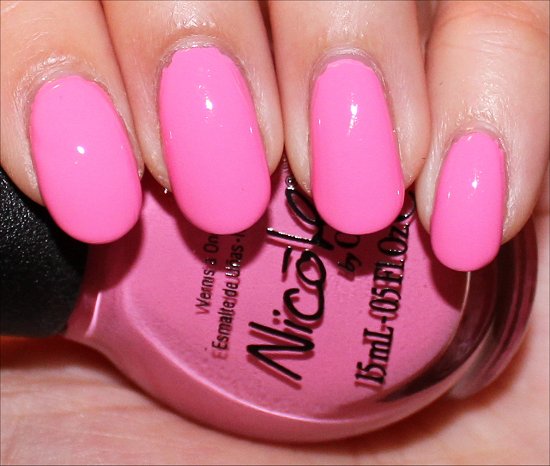 Carnival Cotton Candy Swatch Nicole by OPI