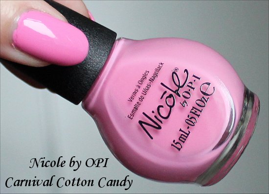 Nicole by OPI Carnival Cotton Candy Carrie Underwood