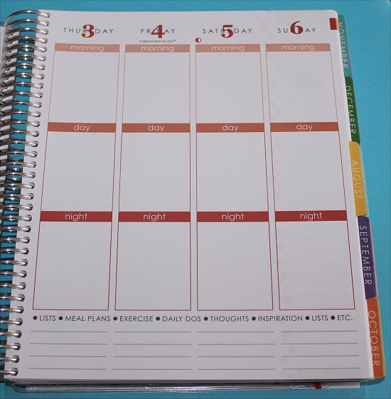 Erin Condren Life Planner Weekly View 3