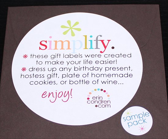 Erin Condren Sample Stickers