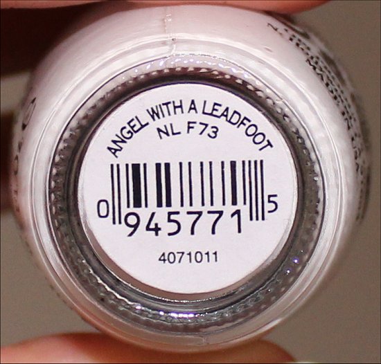 OPI Angel with a Leadfoot