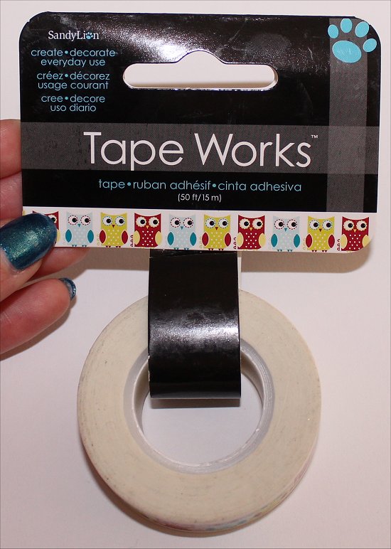 SandyLion Tape Works Owl Washi Tape