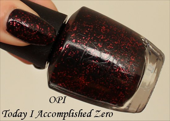 Today I Accomplished Zero OPI Coca-Cola Collection