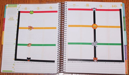 Erin Condren Life Planner Decoration Ideas