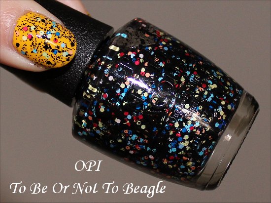 OPI To Be Or Not To Beagle Swatch & Pictures