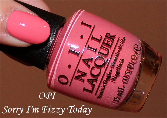 Sorry I'm Fizzy Today OPI Coca Cola Collection