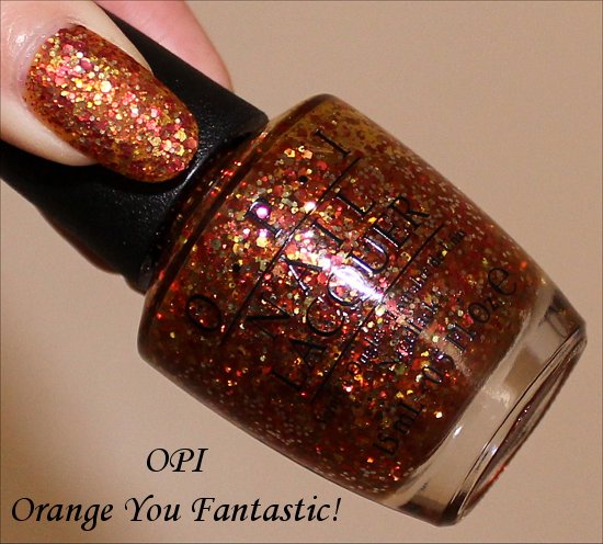 OPI Orange You Fantastic Swatch OPI Coca-Cola Collection Swatches